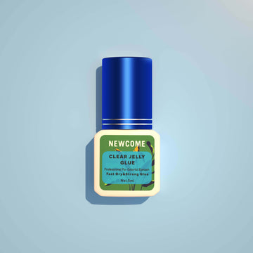 Clear Jelly Glue for Colorful Lashes 1S Fast Drying newcomelashes